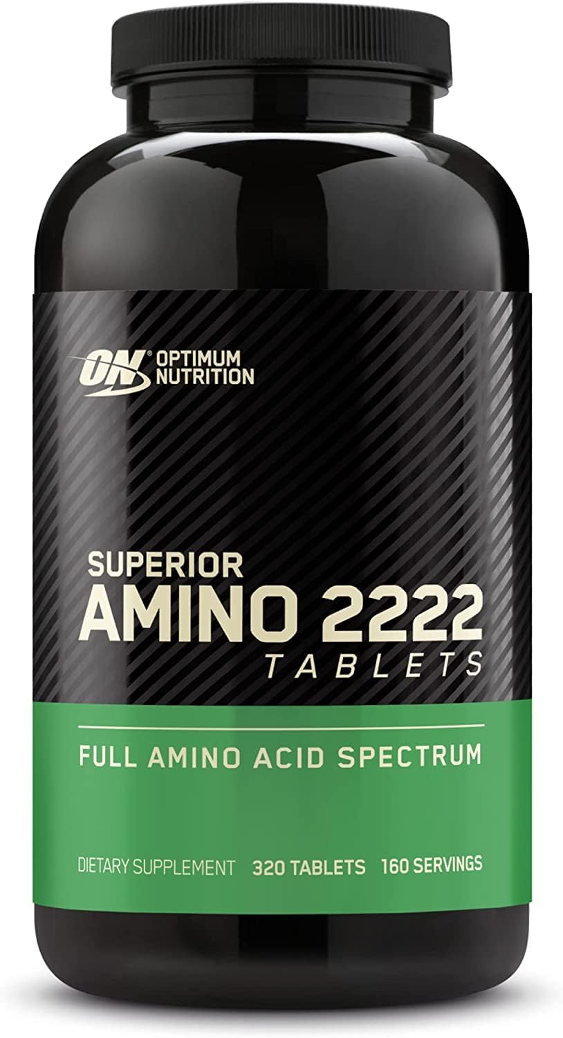 Post-Workout Muscle Recovery Amino 2222 Acid Supplement - 160 Tablets